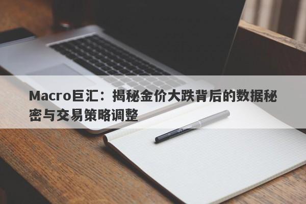 Macro巨汇：揭秘金价大跌背后的数据秘密与交易策略调整