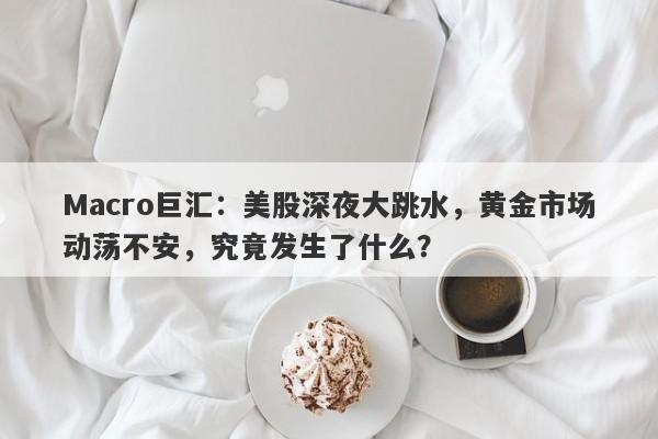 Macro巨汇：美股深夜大跳水，黄金市场动荡不安，究竟发生了什么？