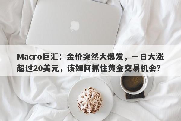 Macro巨汇：金价突然大爆发，一日大涨超过20美元，该如何抓住黄金交易机会？