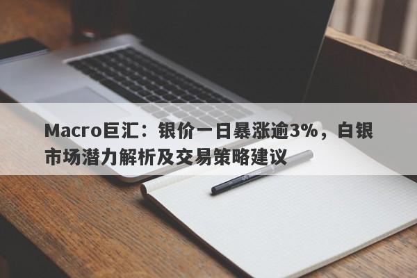 Macro巨汇：银价一日暴涨逾3%，白银市场潜力解析及交易策略建议