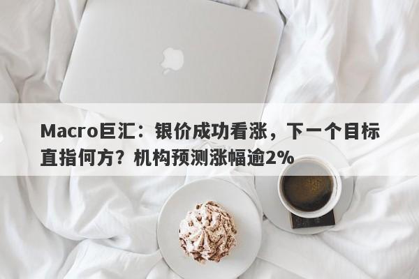Macro巨汇：银价成功看涨，下一个目标直指何方？机构预测涨幅逾2%