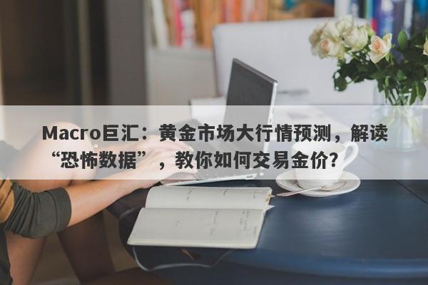 Macro巨汇：黄金市场大行情预测，解读“恐怖数据”，教你如何交易金价？